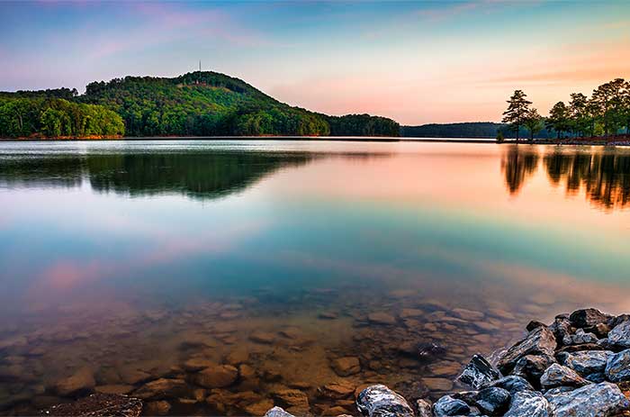 lake allatoona near towne lake georgia